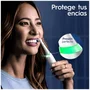 Oral-B Cepillo Dental Eléctrico Oral-B iOs 9S Blanco con 2 Cabezales Recambio iO Ultimate Clean, Cargador y Estuche de Viaje